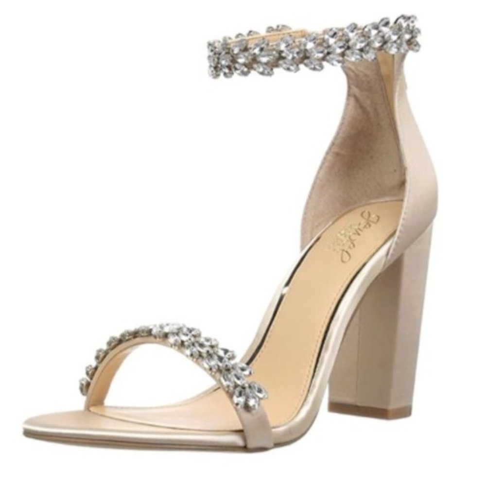 Jewel Badgley Mischka Women's Mayra Heeled Sandal